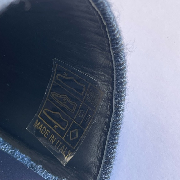 REAL Christian Dior Oblique DWay Platform Sandals Sizes 38 US 8 Denim New - Picture 8 of 15